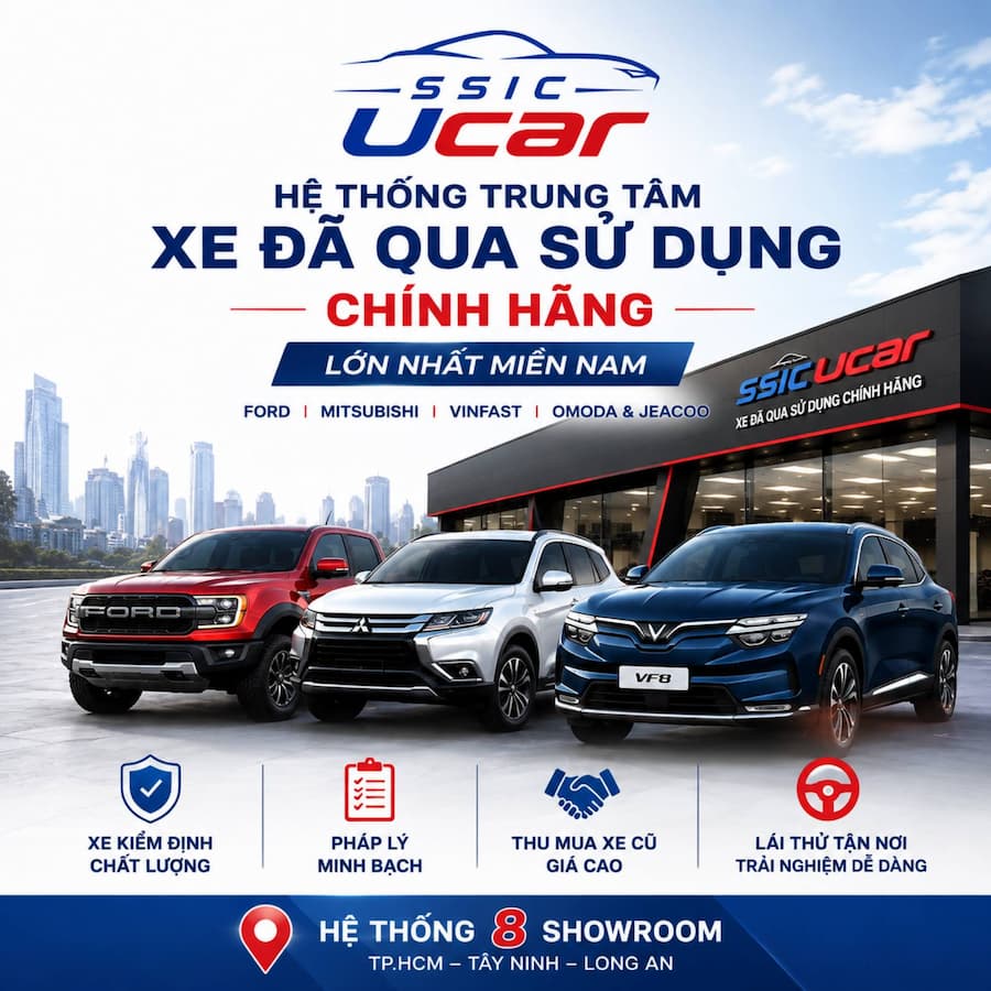 HỆ THỐNG SHOWROOM SSIC UCAR