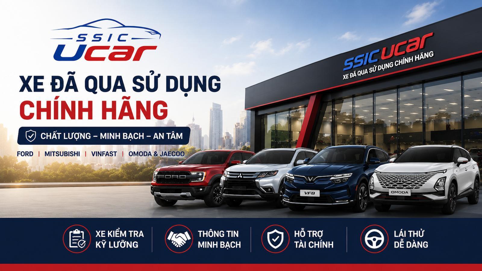 XE ĐÃ QUA SỬ DỤNG SSIC UCAR